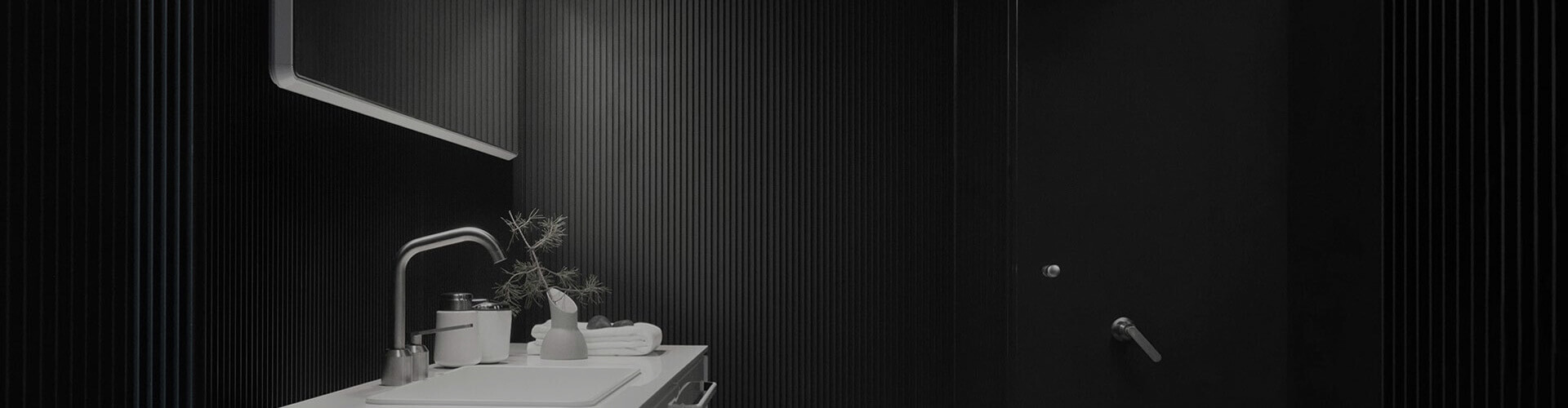 Black Interior Bathroom